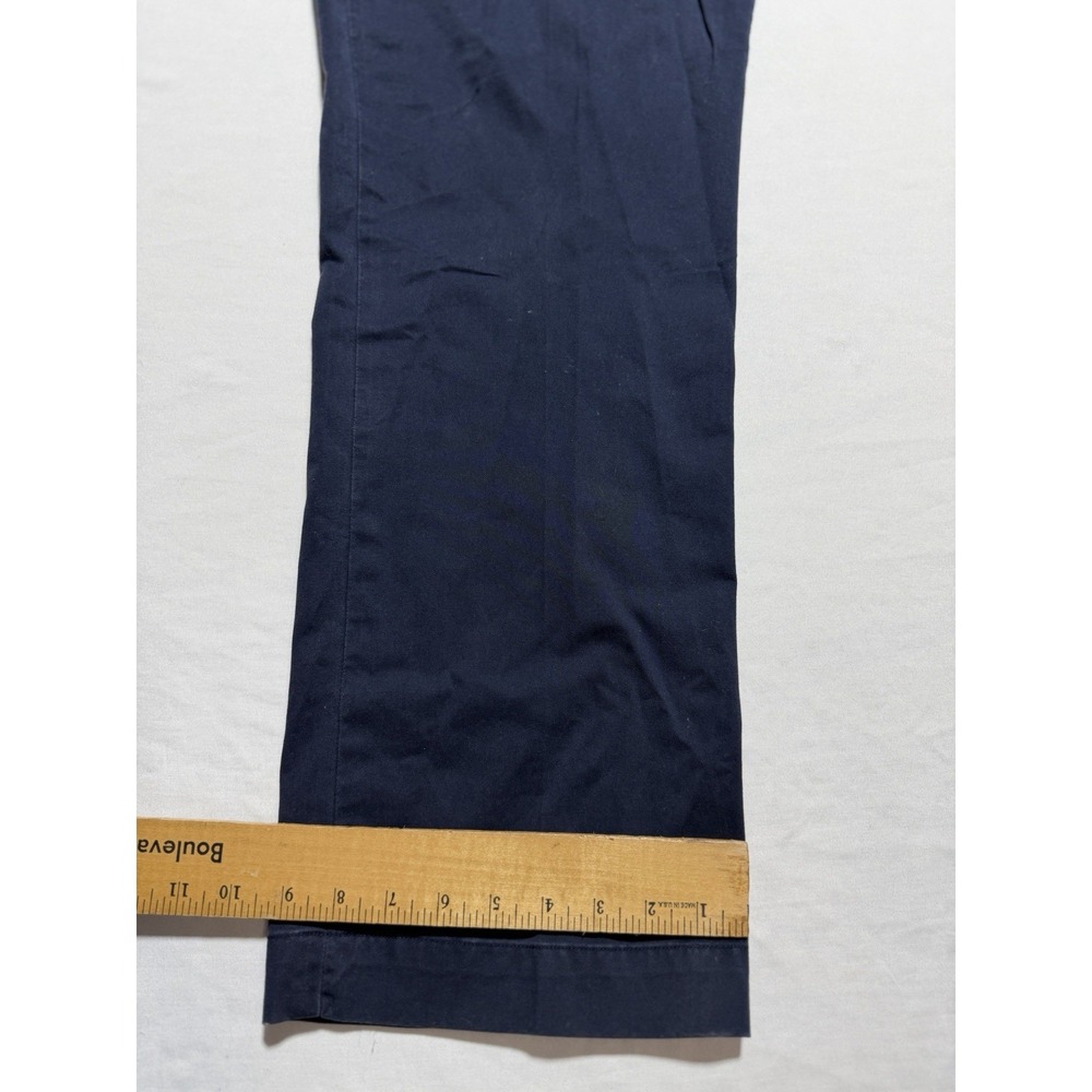 Polo Ralph Lauren Mens Navy Chino Pants 40x32 Stretch Classic Fit Cotton - Picture 4 of 12